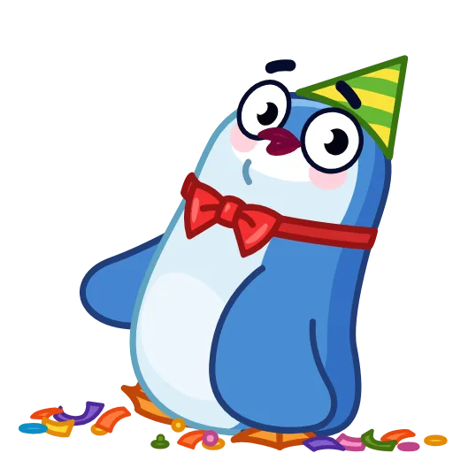 Стикер 27 Penguinissimo