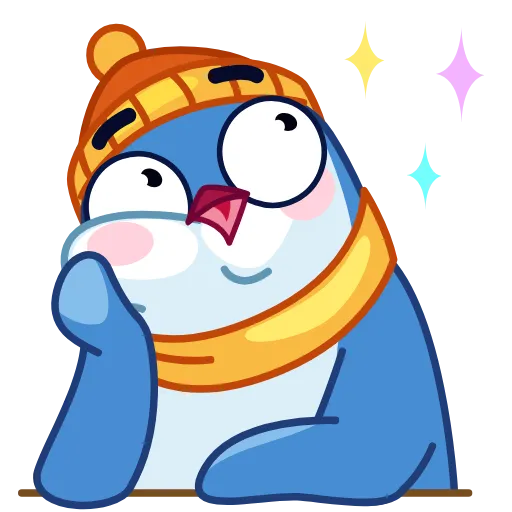 Стикер 39 Penguinissimo