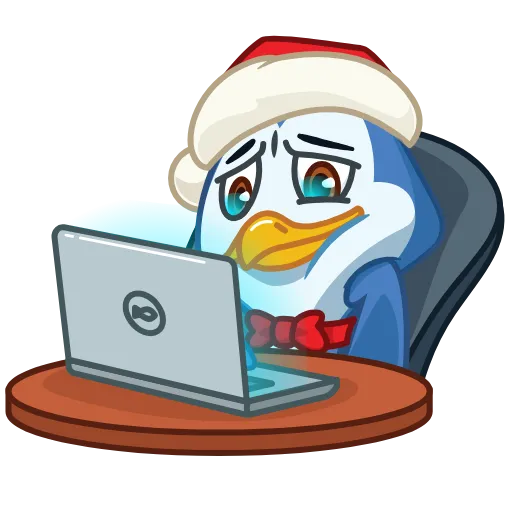 Стикер 9 Penguinissimo