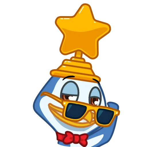 Стикер 7 Penguinissimo