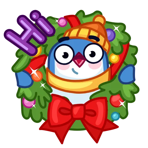 Стикер 25 Penguinissimo