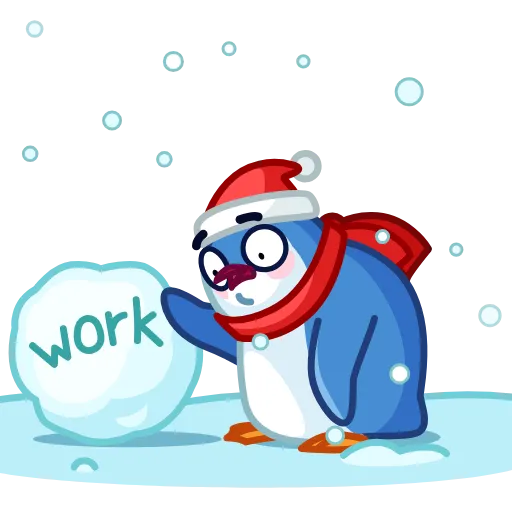 Стикер 30 Penguinissimo