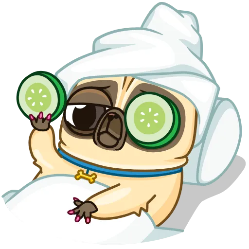 Стикер 11 Penny Pug