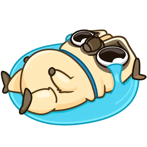 Стикер 13 Penny Pug
