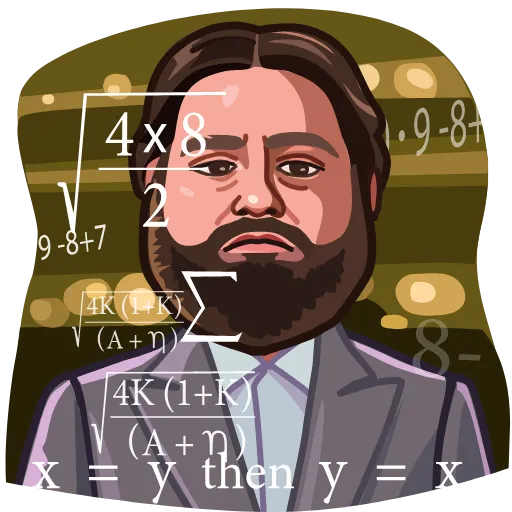 Стикер 18 People Memes