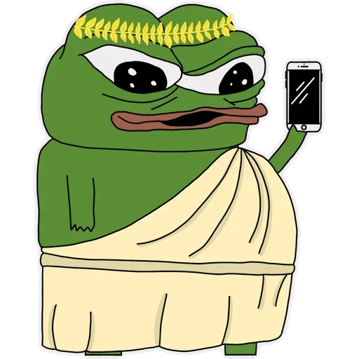 📵 Стикер «Pepe Love» для Telegram