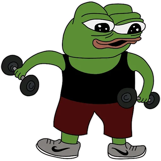 💪 Стикер «Pepe Love» для Telegram