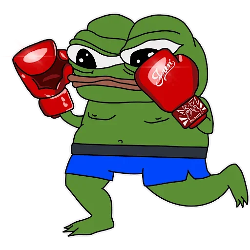 🥊 Стикер «Pepe Love» для Telegram