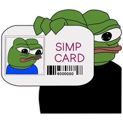 🛂 Стикер «Pepe Love» для Telegram