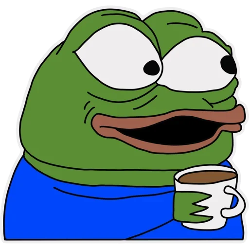 ☕️ Стикер «Pepe Love» для Telegram