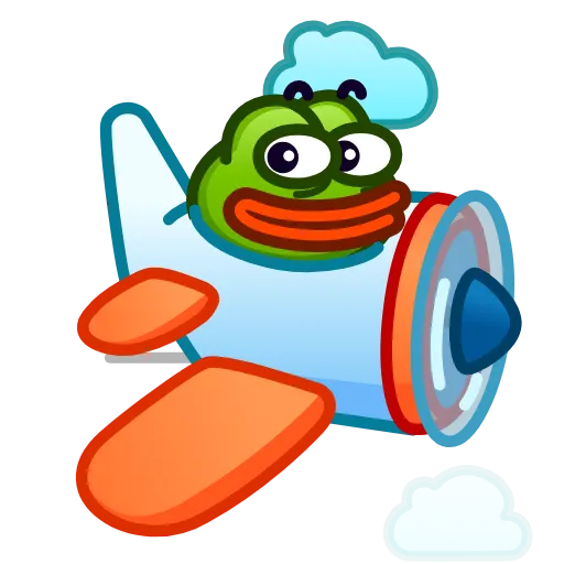 Стикер 36 Pepe Emoji