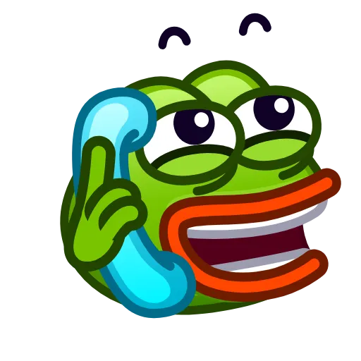 Стикер 39 Pepe Emoji
