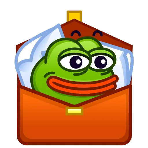 Стикер 38 Pepe Emoji
