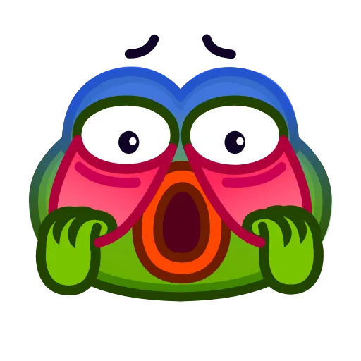 Стикер 19 Pepe Emoji