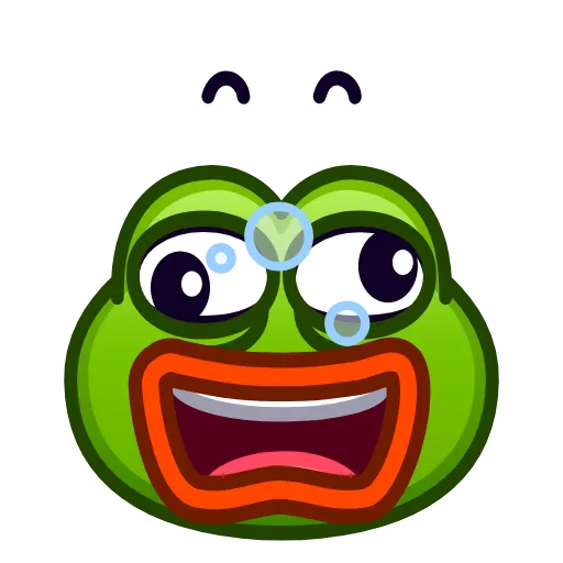 Стикер 26 Pepe Emoji