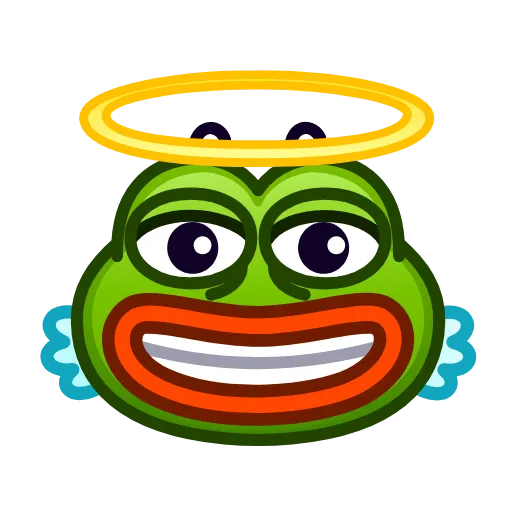 Стикер 5 Pepe Emoji