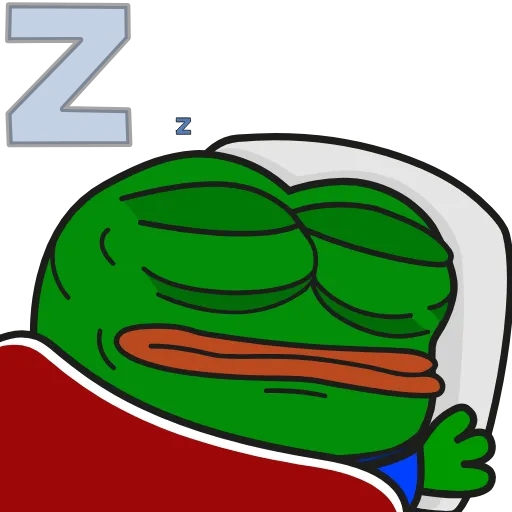 Стикер 35 Pepe Gif Emoji