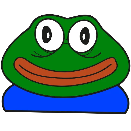 Стикер 15 Pepe Gif Emoji