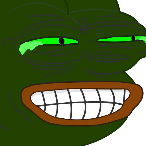 😂 Эмодзи «Pepe Toxic» для Telegram