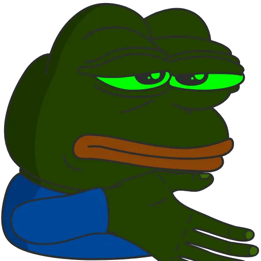 🤦‍♂️ Эмодзи «Pepe Toxic» для Telegram
