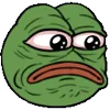 Стикер 55 Pepehead
