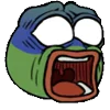 Стикер 43 Pepehead