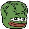 Стикер 58 Pepehead