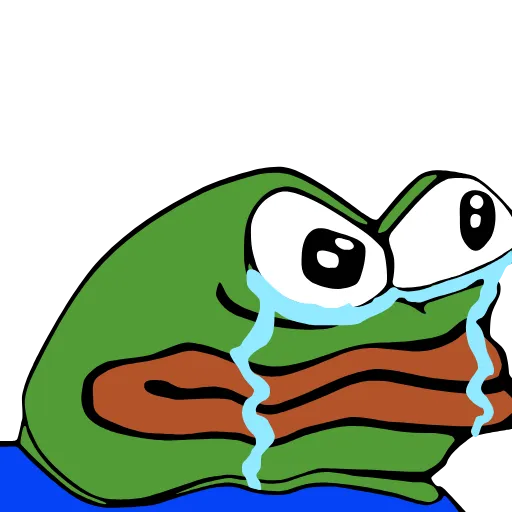 Стикер 42 Pepega Emoji