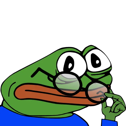 Стикер 51 Pepega Emoji
