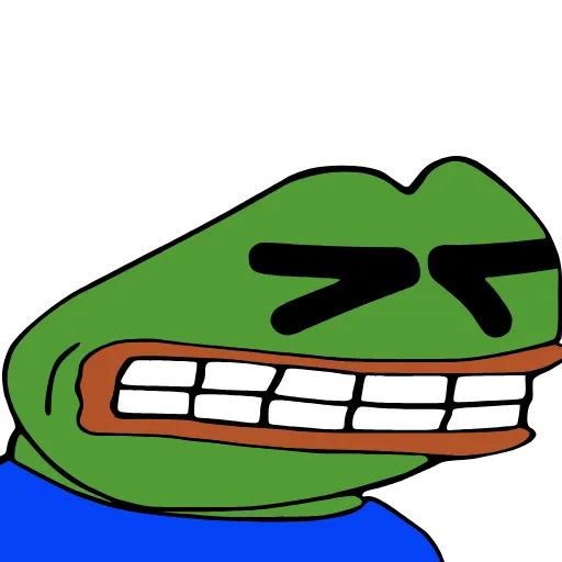 Стикер 52 Pepega Emoji