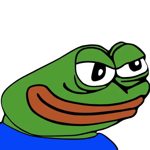 Стикер 11 Pepega Emoji