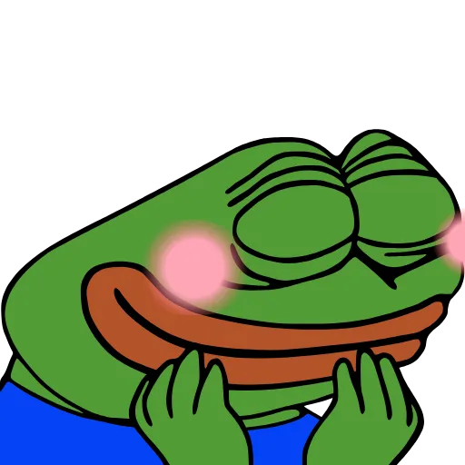 Стикер 40 Pepega Emoji