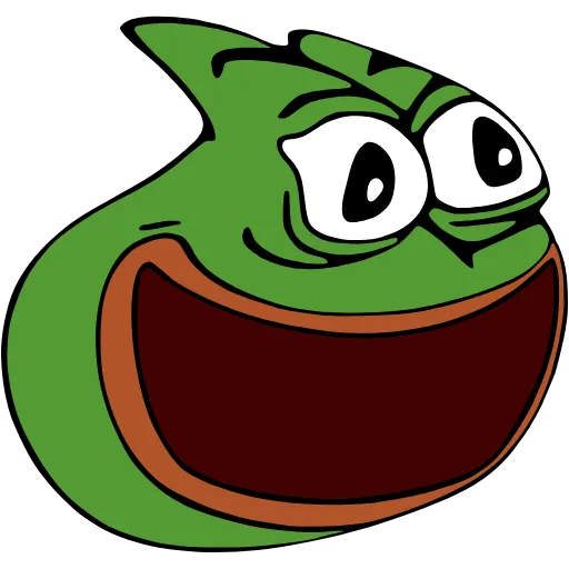Стикер 5 Pepega Emoji