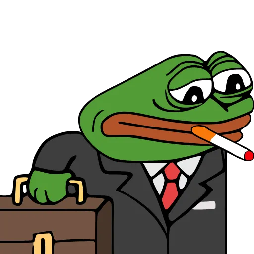 Стикер 46 Pepega Emoji