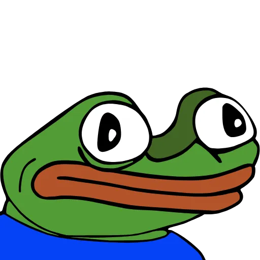 Стикер 61 Pepega Emoji