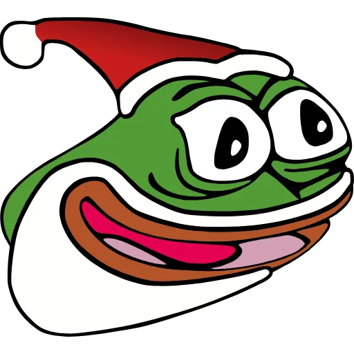 Стикер 7 Pepega Emoji