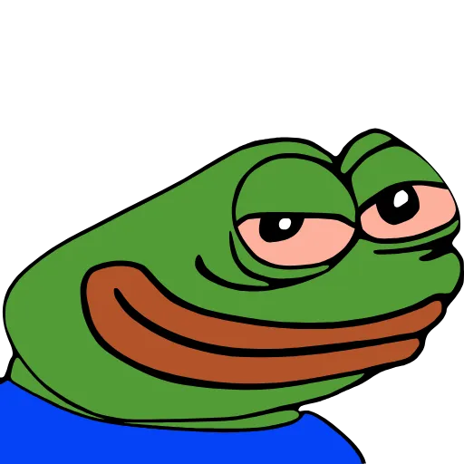 Стикер 55 Pepega Emoji