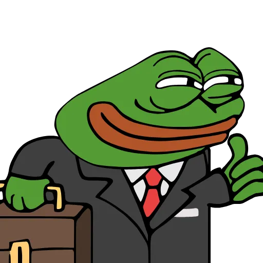 Стикер 47 Pepega Emoji