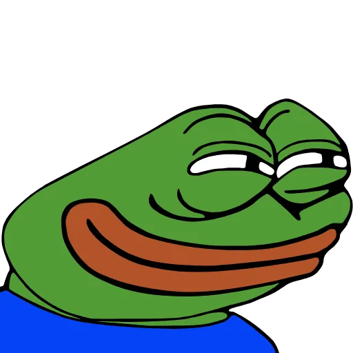 Стикер 14 Pepega Emoji