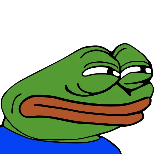 Стикер 13 Pepega Emoji