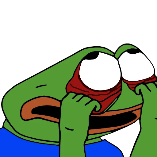 Стикер 38 Pepega Emoji