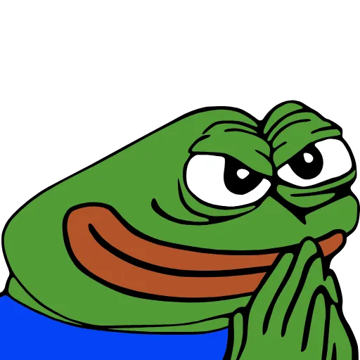 Стикер 12 Pepega Emoji