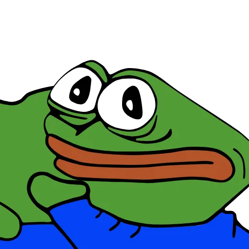 Стикер 50 Pepega Emoji