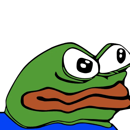 Стикер 41 Pepega Emoji
