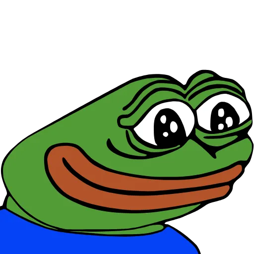 Стикер 17 Pepega Emoji