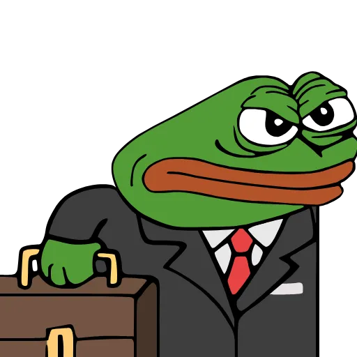 Стикер 45 Pepega Emoji
