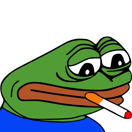 Стикер 56 Pepega Emoji