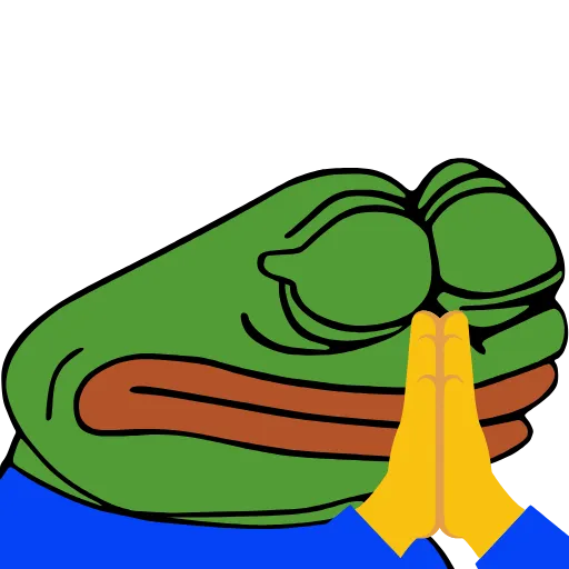 Стикер 20 Pepega Emoji