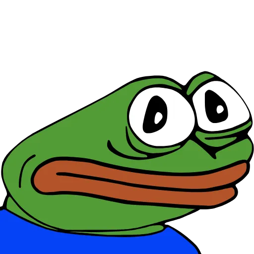 Стикер 10 Pepega Emoji
