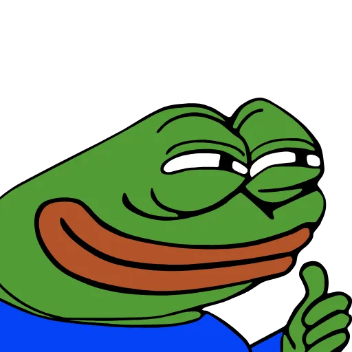 Стикер 15 Pepega Emoji